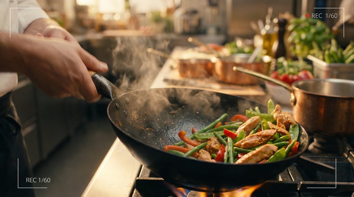 高清动漫美食视频教程：地道中华料理制作演示